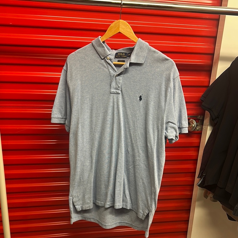 Ralph Lauren Light Blue Polo Shirt